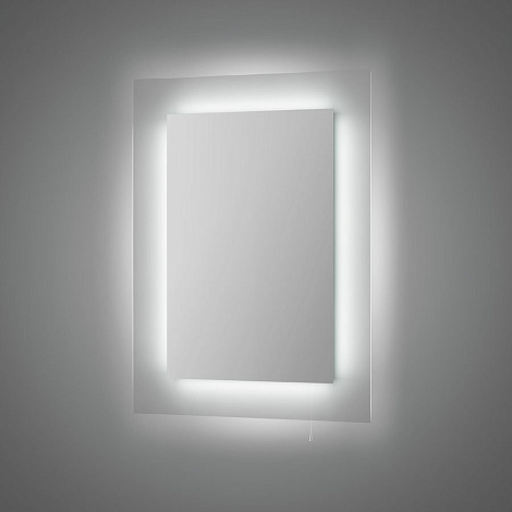 Зеркало с LED-подсветкой 26 W 100х70 cm ELLUX Glow LED GLO-A1 9406