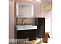 Комплект мебели Aquaton Америна 80 (1A137701AM430) темно-коричневый (Тумба+раковина+зеркало)