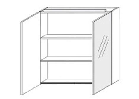 Зеркальный шкаф Gorenje Oasis F 70.14 Led (911121) антрацит