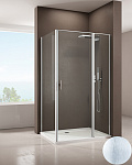 Душевой уголок Allen Brau Priority 100x80 3.31005.BA + 3.31014.BA