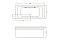 Акриловая ванна Gruppo Treesse BLANQUE 180x80 V1681+FINOR+V168F+V168.SX+V168.DX