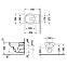 Унитаз подвесной Duravit D-Code 45351900A1 (25350900002+0067310000) с крышкой-сиденьем