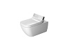 Подвесной унитаз Duravit Happy D.2 2550590000 безободковый, с функцией биде