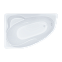 Акриловая ванна Triton Изабель 170x100 асимметричная правая