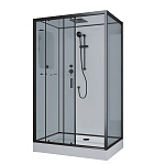 Душевая кабина Niagara NG-6912-01QR BLACK, правая
