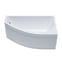 Акриловая ванна Triton Бэлла 140x76 асимметричная левая