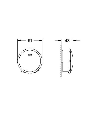 Встраиваемая часть вентиля Grohe Talentofill 19952000