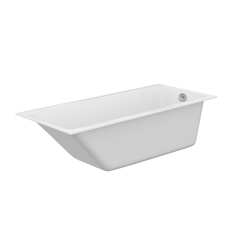Акриловая ванна Cersanit Crea 170x75 (P-WP-CREA*170NL), прямоугольная