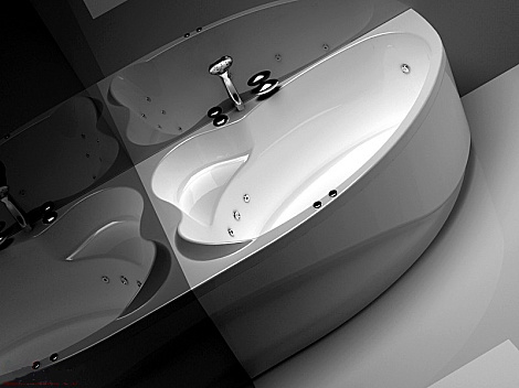 Акриловая ванна Aquanet Mayorca 150x100 204008 левая