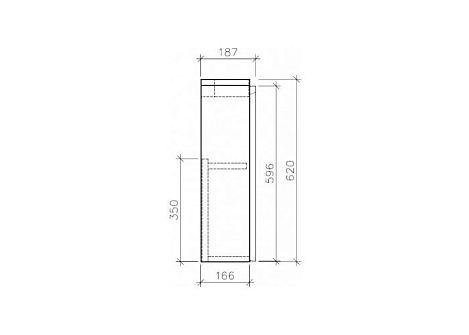 Тумба под раковину Villeroy&Boch Subway 2.0 A81900DH, белый глянец