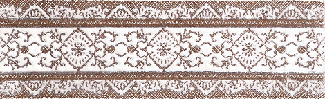 Бордюр для стены Gracia Ceramica Шамони 25x7.5 010212001699, коричневый
