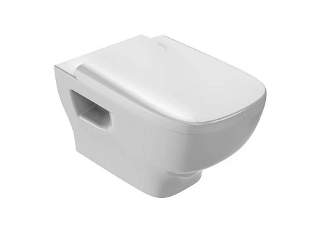 Комплект унитаз Jacob Delafon Struktura E5504-NF+E4316-CP+EDF102-00+E70024-00 с инсталляцией, клавишей и сиденьем