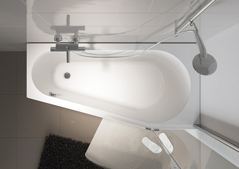 Акриловая ванна Riho Delta 150x80 BB8100500000000 (B067001005) левая