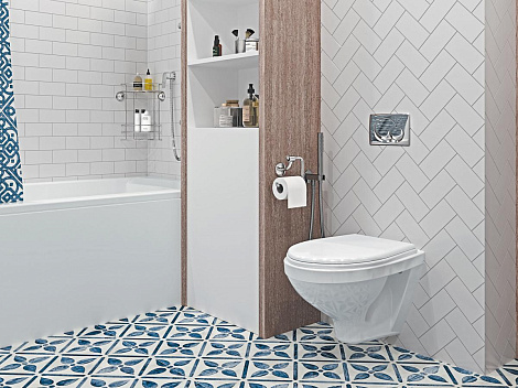 Комплект унитаз Santek Бореаль 1WH501544 с инсталляцией
