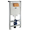 Комплект унитаз Sanitana POP 300572mSL01+S100772251000000+S80007461800000 + сиденье+ инсталляцией + клавиша белая