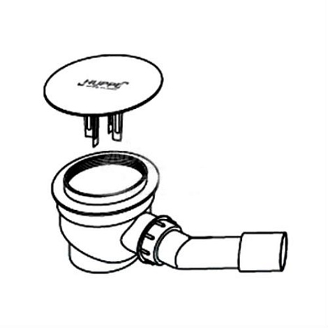 Сифон для поддона Huppe Easy Step 215481R91
