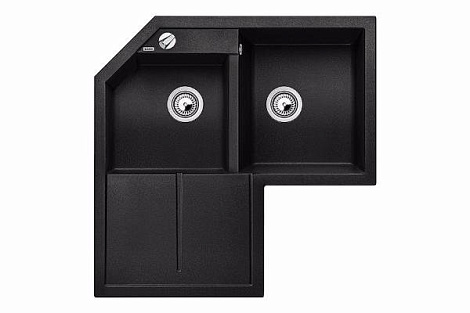 Кухонная мойка Blanco METRA 9Е SILGRANIT PuraDur 515576, антрацит