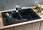 Кухонная мойка Blanco METRA 6S Compact SILGRANIT PuraDur 518876, темная скала