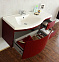 Тумба под раковину Belbagno PROSPERO-1200 PROSPERO-1200-3C-SO-RB-RIGHT, Rosso Brilliante