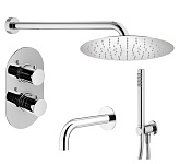 Душевой комплект Plumberia Selection Ixo KITXOT19CR60 с термостатом