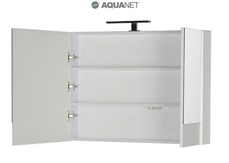 Шкаф-зеркало Aquanet Нота 90 (165371) белое