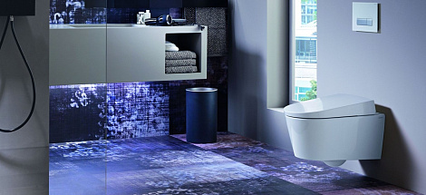 Подвесной унитаз Geberit AquaClean 146.145.11.1, с функцией биде