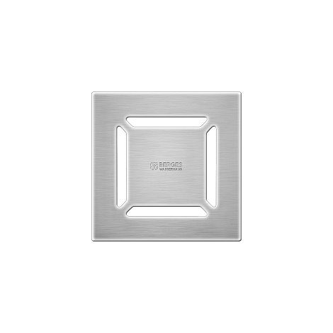 Душевой трап Berges Platz Norma 100x100 (090058) матовый хром