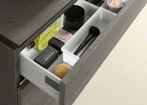 Тумба под раковину Villeroy&Boch Legato B12400FQ, дуб-графит