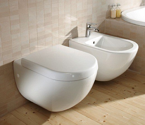 Крышка-сиденье для унитаза Villeroy&Boch Subway 9M66S101 микролифт
