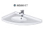 Раковина Aquanet Корнер 158988