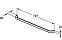 Ручка для тумбы Ideal Standard Tonic II R4359WG