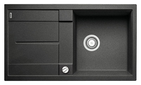 Кухонная мойка Blanco METRA 5 S SILGRANIT PuraDur 513044, антрацит