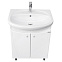 Комплект мебели Aquaton Минима Н 65 R (1A104201MN010) белый (Тумба+раковина+зеркало)