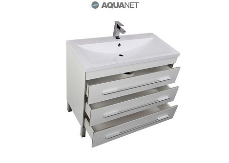 Тумба под раковину Aquanet Верона 100 (178471) белая