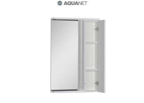 Шкаф-зеркало Aquanet Доминика 55 (171079) белое