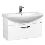 Тумба с раковиной Aquaton Ария 80 (1A1417K0AA010) белая