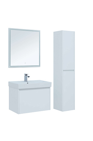 Тумба под раковину Aquanet Nova Lite 76 (242275), белый глянец