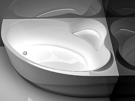 Акриловая ванна Aquanet Mayorca 150x100 204009 правая
