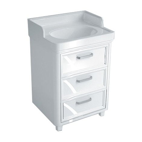 Тумба под раковину Kerama Marazzi Pompei 60 PO.60.3\WHT белая