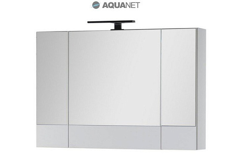 Шкаф-зеркало Aquanet Верона 100 (175383) белый камерино