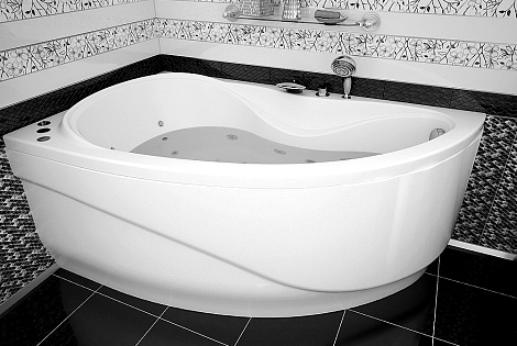 Акриловая ванна Aquanet Maldiva 150x90 204001 левая