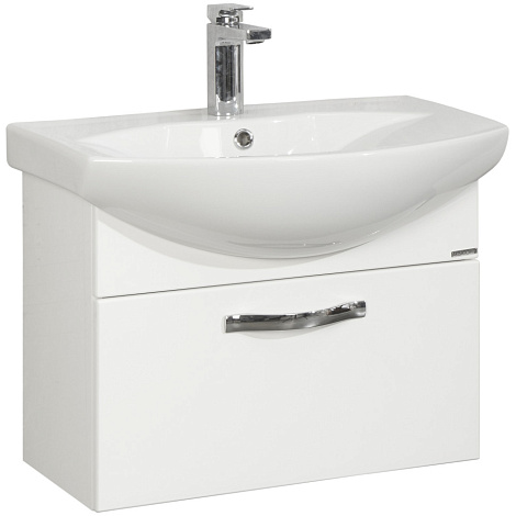Тумба с раковиной Aquaton Ария 65 (1A1340K0AA010) белая
