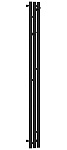 Полотенцесушитель электрический Сунержа Терция 3.0 150x10.6 15-5845-1511 черный