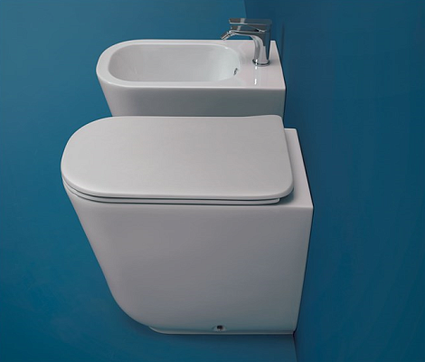 Сиденье для унитаза KERASAN Tribeca 519101 bi/cr
