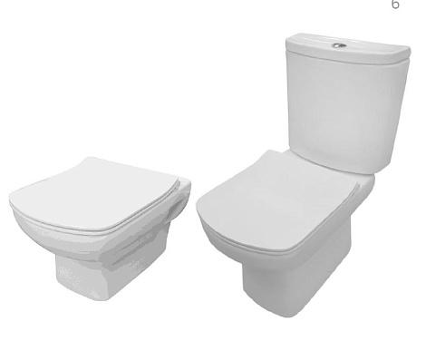 Крышка-сиденье Roca Dama Senso ZRU9302991 микролифт
