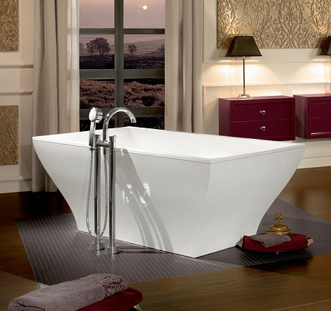 Квариловая ванна Villeroy&Boch La Belle 180x80 BQ180LAB2PDV-96