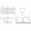 Квариловая ванна Villeroy&Boch La Belle 180x80 BQ180LAB2PDV-96