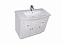 Тумба с раковиной Aquanet Фредерика 100 (169967+155874) белая