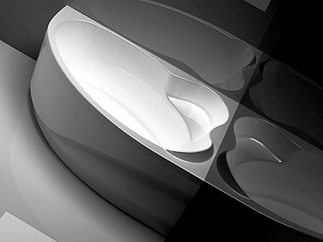 Акриловая ванна Aquanet Mayorca 150x100 204009 правая
