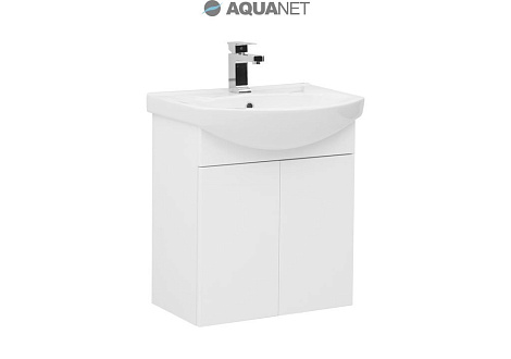 Тумба под раковину Aquanet Ирис 60 (198380), белый
